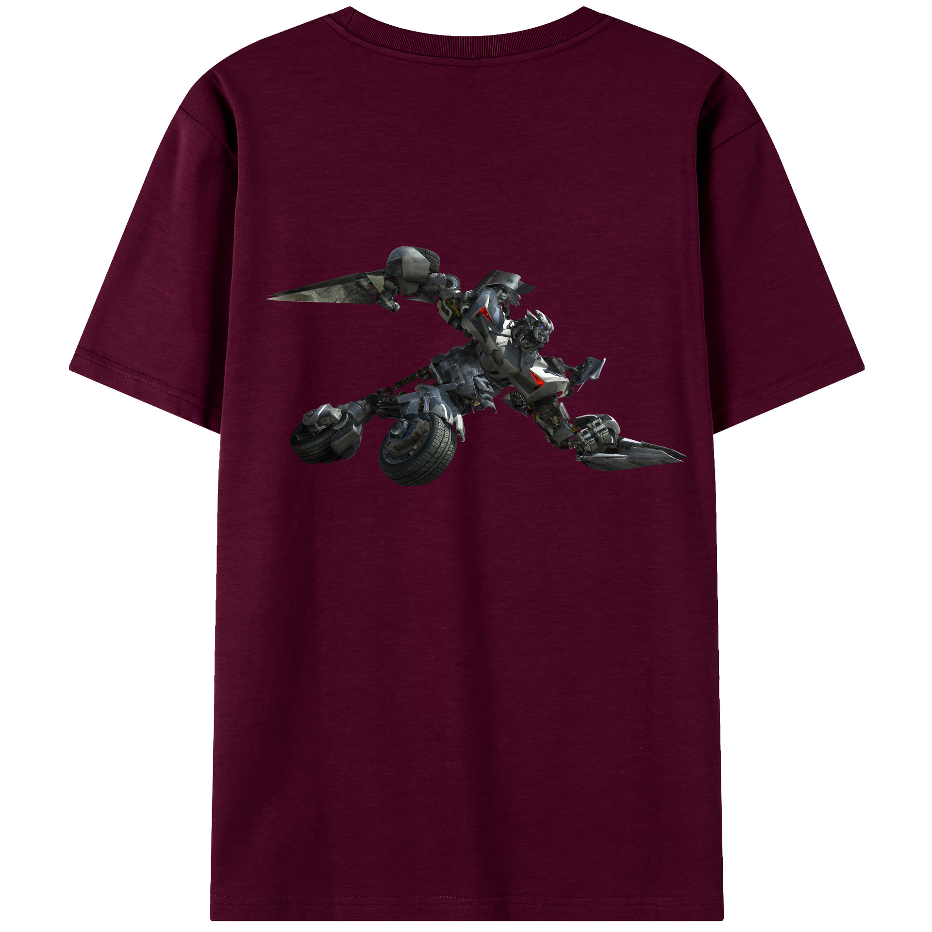（画像用） Transformers トランスフォーマー レディース半袖Tシャツ(バックプリント)